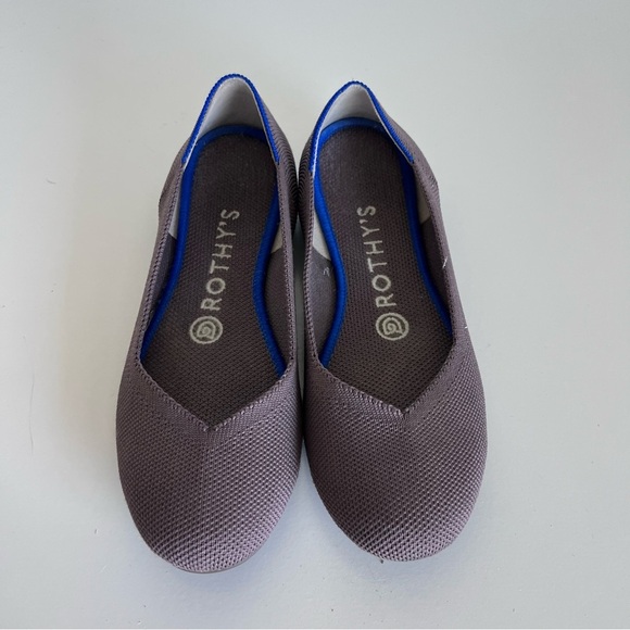 Rothy’s The Flat Women’s Round Toe Flats in Mink - Picture 2 of 8